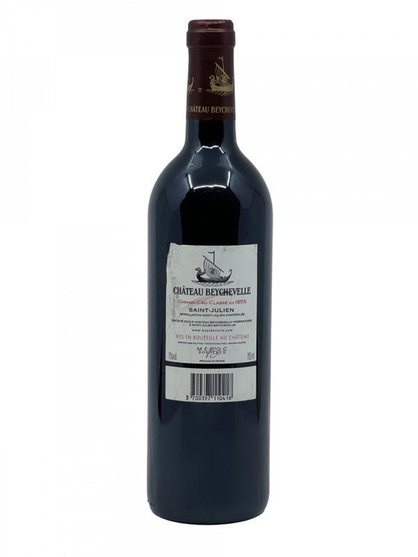 Bordeaux Saint Julien Grand Cru Classé appellation classement 1855 Château Beychevelle superficie hectare exploitation vignoble vigne vin rouge propriétaire domaine groupe Castel Suntory millésime nez bouche attaque finale note arôme bouquet palais palette aromatique couleur robe reflets tannique élégant grenat confiance complexe vanille moka café crème fruits rouges fraîche fruitée généreux riche puissant longue saveur chocolat