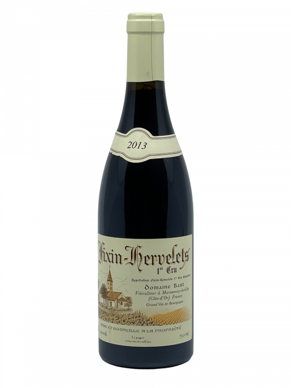 Bourgogne fixin hervelets premier cru appellation climat domaine bart propriété familial génération succession tradition savoir-faire vignoble vigne vin rouge superficie hectare millésime nez bouche attaque finale note arôme bouquet palais palette aromatique couleur robe reflets violine brillant fleurs violette fruits rouges noirs cerise cassis poivre ronde suave longueur