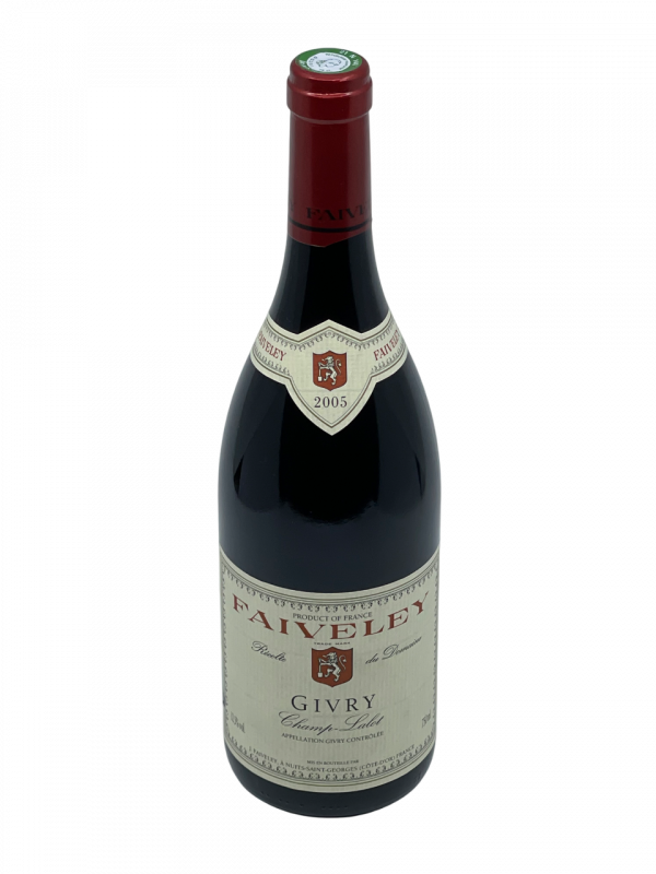 Bourgogne Givry Champ Lalot appellation climat domaine Faiveley Nuits Saint Georges génération succession tradition savoir-faire vigneron vignoble vin rouge vigne viticulture raisonnée respect terroir environnement superficie hectare parcelle millésime nez bouche attaque finale note arôme bouquet palais palette aromatique couleur robe reflets brillante limpide grenat violine délicate fragrance florale printanière confiture mûre cassis fraise boisé poivre rose plaisant équilibré harmonie souple tension tanin satin dégustation fruits rouges
