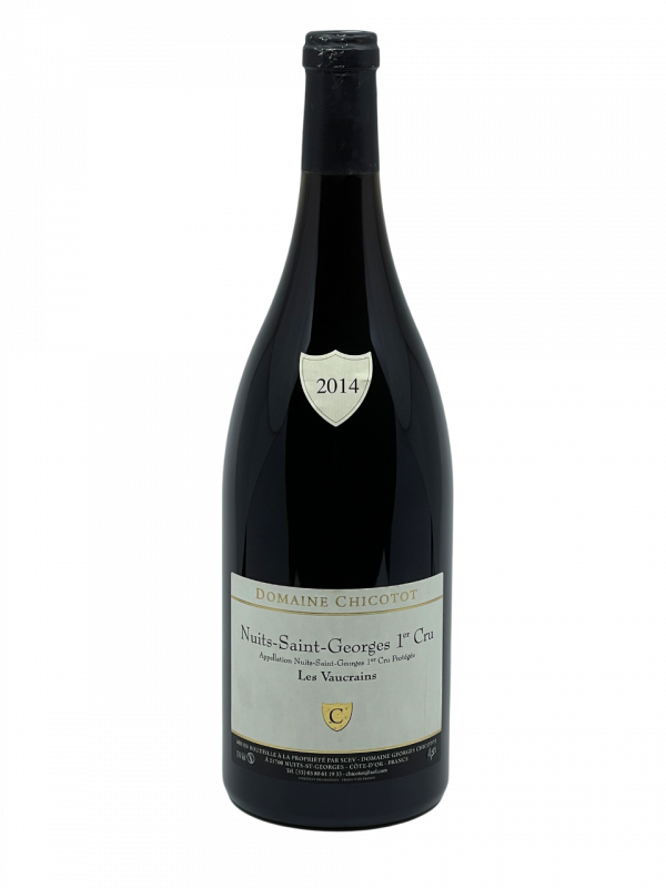 Bourgogne Nuits Saint Georges les vaucrains appellation climat Domaine Chicotot ladoix aloxe corton exploitation terroir artisanal superficie hectare parcelle situation vigne vin rouge vinification tradition savoir-faire méticuleux familial millésime nez bouche attaque finale note arôme bouquet palais palette aromatique couleur robe reflets caractère subtil expression accomplie tanin fin délicat floral pivoine cerise dentelle persistance