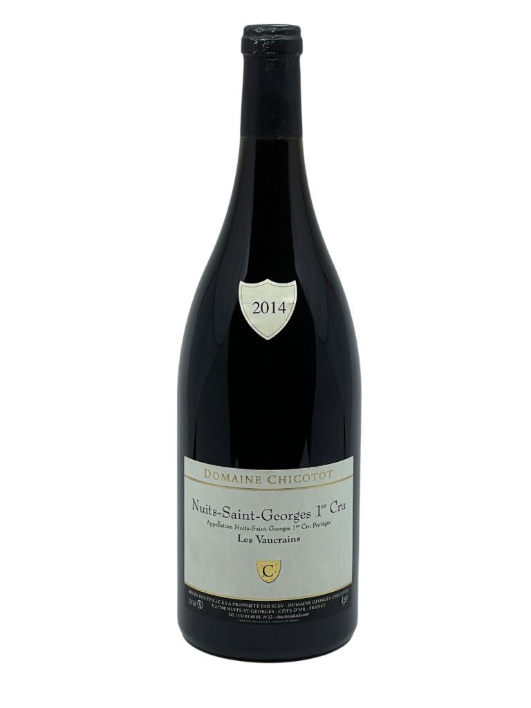 Bourgogne Nuits Saint Georges les vaucrains appellation climat Domaine Chicotot ladoix aloxe corton exploitation terroir artisanal superficie hectare parcelle situation vigne vin rouge vinification tradition savoir-faire méticuleux familial millésime nez bouche attaque finale note arôme bouquet palais palette aromatique couleur robe reflets caractère subtil expression accomplie tanin fin délicat floral pivoine cerise dentelle persistance