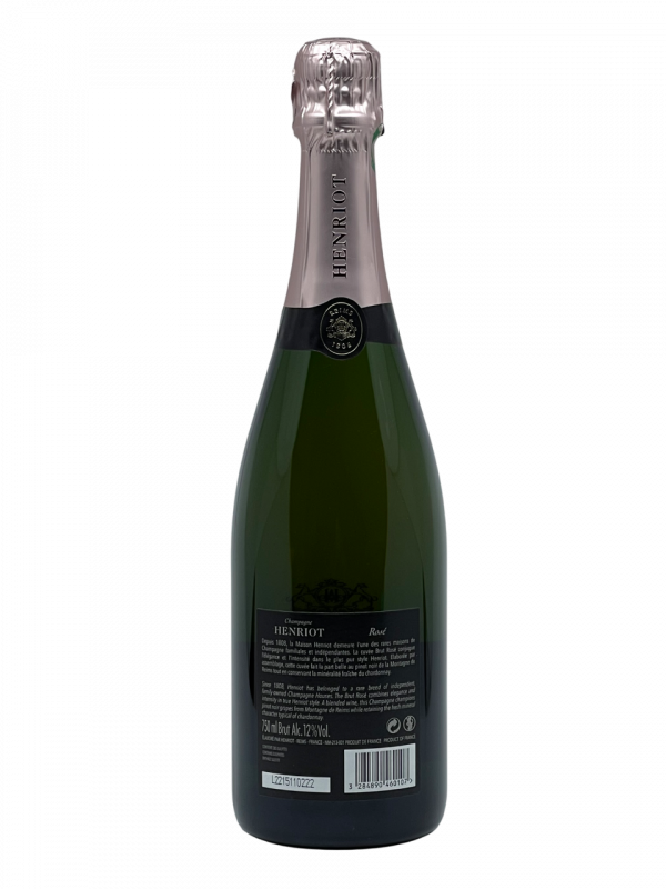Champagne Brut Rosé henriot maison négoce apolline joseph génération succession transmission savoir-faire tradition modernité collection vigne vin effervescence réserve perpétuelle création précieux histoire séduction conviction assemblage cépage chardonnay pinot noir millésime nez bouche attaque finale note arôme bouquet palais palette aromatique couleur robe reflets équilibre perfection finesse puissance dégustation agrume florale fruit noyaux confit texture généreux opulent miel épice douce vanille minéralité fraîcheur crémeuse potentiel garde vieillissement expression parker