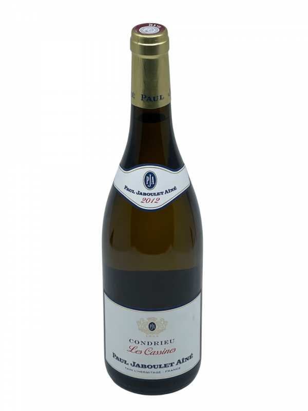 Rhône Condrieu Les Cassines appellation terroir maison Paul Jaboulet Aîné domaine propriété vignoble vigne vin blanc transmission génération tradition savoir-faire succession famille frey négoce producteur vigneron champenois château fleuron cépage Viognier millésime nez bouche attaque finale note arôme bouquet palais palette aromatique couleur robe cristalline vert florale violette muguet fruité abricot confit fraîche minérale équilibre longueur élégance dégustation