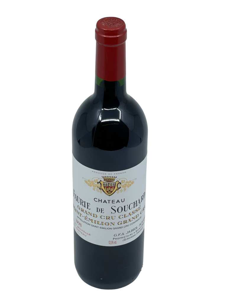Bordeaux Saint Émilion Grand Cru Classé appellation terroir Château Faurie de Souchard Château Dassault famille Jabiol acquisition prestigieux vignoble vigne vin rouge domaine propriété millésime nez bouche attaque finale note arôme bouquet palais palette aromatique couleur robe reflets racé typé puissance finesse régularité renaissance regain élégance complexité capacité vieillissement subtil fruits rouges framboise cerise cassis épice boisé structure tanin soyeux harmonie