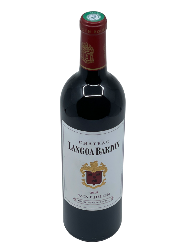 Bordeaux appellation Saint Julien Grand Cru Classé Château Langoa Barton Château Léoville Barton vignoble vignes vins rouges propriété terroir génération succession tradition savoir-faire millésime nez bouche attaque finale note arôme bouquet couleur robe reflets style intense élégant remarquable flatteur fruits noirs rouges pain grillé fumée épice vanille souple fraîche ample charnu séveux tanin soyeux dense fin racé équilibré vieillissement robert parker wine advocate