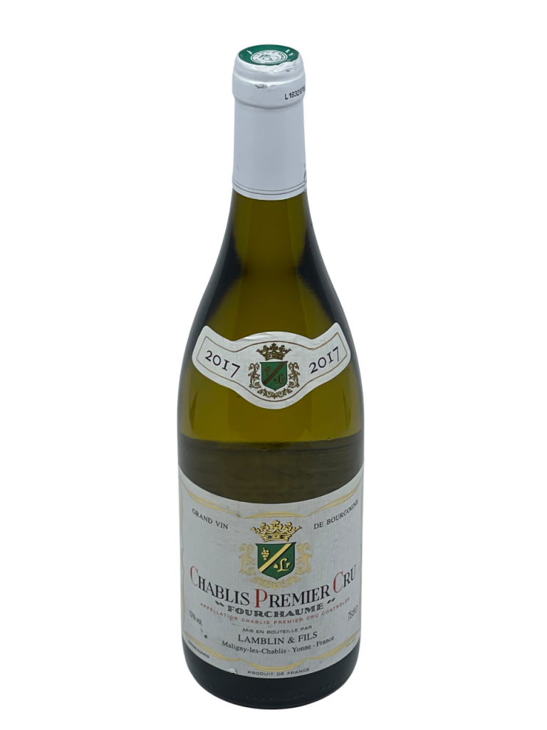 Bourgogne Chablis Premier Cru Fourchaume domaine Lamblin & Fils appellation climat colline terroir passion exceptionnel vignes vin blanc génération savoir-faire qualité concours réputation distinction international millésime nez bouche attaque finale note arôme bouquet palais couleur robe reflets rondeur élégance complexité aromatique expressif raffiné agrume mûr fruit blanc fleur blanche subtil iode minérale franche vive équilibre parfait tension souplesse minéralité saline persistance longueur