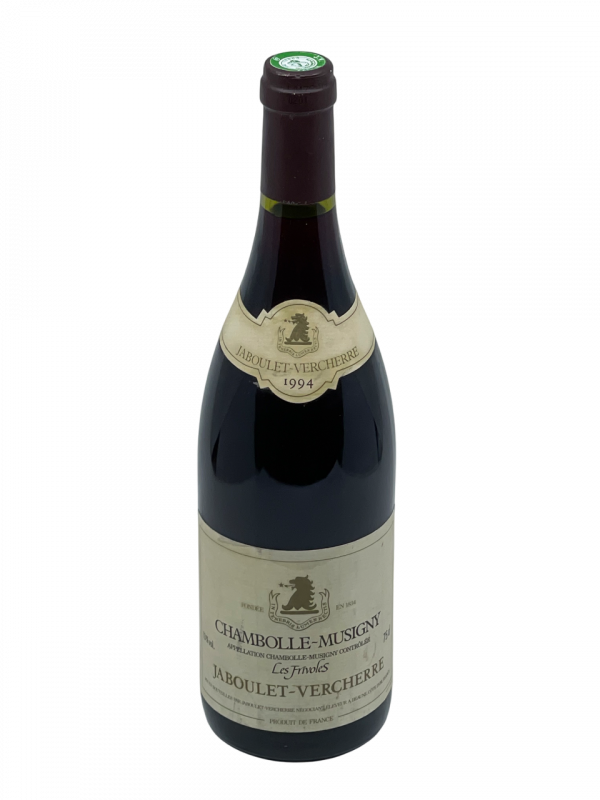 Bourgogne Chambolle Musigny Les Frivoles appellation climat Maison Jaboulet Vercherre Domaine Louis Max rachat reprise négociant établissement Nuits Saint Georges terroir Côte de Nuits millésime nez bouche attaque finale note arôme bouquet palais palette aromatique couleur robe reflets rubis brillant lumineux intensité finesse élégance subtilité vieillissement évolution violette fruits rouges fraise framboise jeunesse fruits mûrs épices pruneau truffe sous-bois animal riche bouqueté complexe soie dentelle délicatesse charnue structure solide durable moelleuse acidité tanin caresse