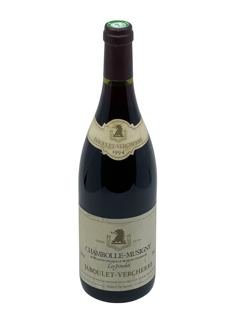 Bourgogne Chambolle Musigny Les Frivoles appellation climat Maison Jaboulet Vercherre Domaine Louis Max rachat reprise négociant établissement Nuits Saint Georges terroir Côte de Nuits millésime nez bouche attaque finale note arôme bouquet palais palette aromatique couleur robe reflets rubis brillant lumineux intensité finesse élégance subtilité vieillissement évolution violette fruits rouges fraise framboise jeunesse fruits mûrs épices pruneau truffe sous-bois animal riche bouqueté complexe soie dentelle délicatesse charnue structure solide durable moelleuse acidité tanin caresse