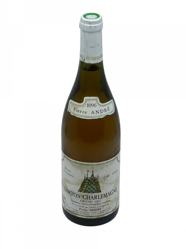 Bourgogne Corton Charlemagne Grand Cru Château Corton Pierre André appellation climat colline charme superficie hectare vignes vin blanc parcelle raisin terroir connaissance élevage vinification fût de chêne noble barrique millésime nez bouche attaque finale note arôme bouquet palais couleur robe reflets jaune or fleurs blanches tilleul acacia mâtiné miel vive minérale pierre à fusil silex
