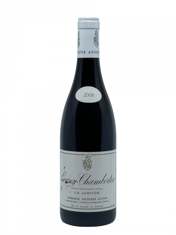 Bourgogne appellation climat gevrey chambertin la justice domaine antoine guyon vigneron génération succession tradition savoir-faire famille domaine exploitation hectare superficie Côte de Beaune gestion domaine parcelle grandes vin rouge complexe ode simple millésime pinot noir cépage atout charmeur nez bouche attaque finale note arôme bouquet couleur robe pourpre reflets violacé richesse puissance structure équilibre tanin acidité harmonieuse persistance aromatique fruits rouges douce épicé dégustation apogée maturité