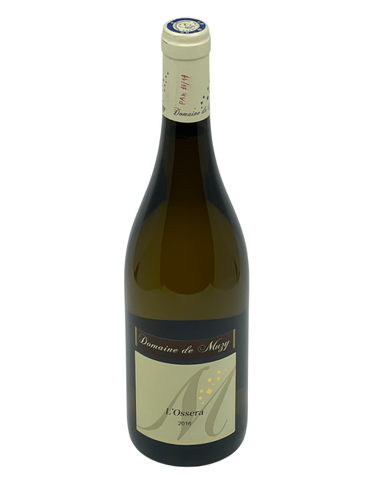 Lorraine Côtes de Meuse appellation IGP Domaine de Muzy Cuvée l’Ossera cépage pinot gris vignes vin blanc agriculture biologique passion ambition exploitation superficie hectare vendange plantation génération savoir-faire transmission rythme saison excellence préservation terroir respect biodiversité certification origine millésime nez bouche attaque finale note arôme bouquet palais palette aromatique couleur robe reflets jaune or épice parfum fleur blanche subtil fruits confits poire mûre coing confit gras généreux équilibré intensité profondeur complexité minéralité