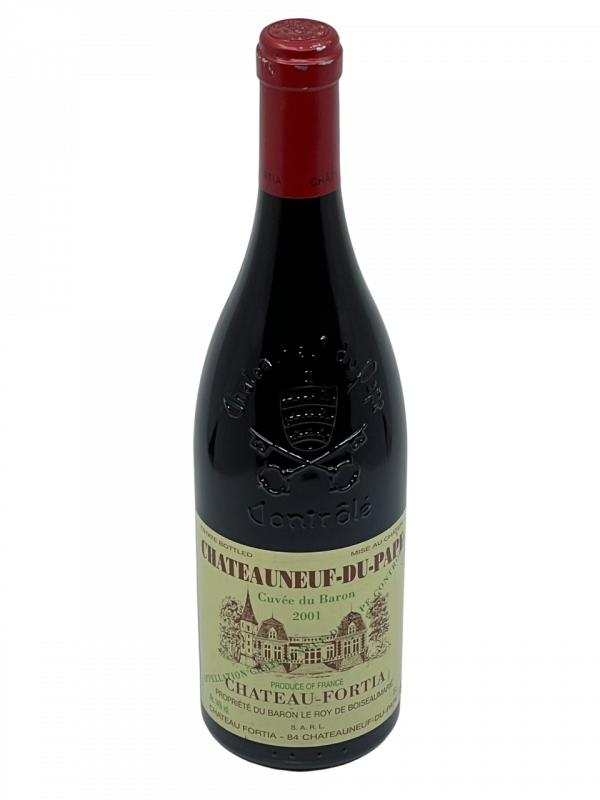 Rhône Châteauneuf du Pape appellation Vallée du Rhône terroir réputation Château Fortia domaine familial viticole vigne vin rouge génération succession tradition savoir-faire cuvée Baron emblématique excellence création assemblage grenache syrah millésime nez bouche attaque finale note arôme bouquet palais palette aromatique couleur robe reflets complexité richesse délicat épice fruits mûrs typicité