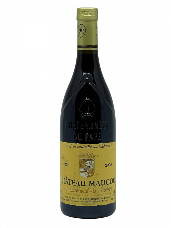 Rhône Châteauneuf du Pape Côtes du Rhône appellation Château Maucoil succession famille viticole Vaucluse Orange Sorgues superficie hectare exploitation domaine vignoble vigne vin rouge propriété biodynamie respect nature environnement Bernard Duseigneur cépage Grenache Noir Syrah Mourvèdre Cinsault millésime nez bouche attaque finale note arôme bouquet palais palette aromatique couleur robe reflets fruit rouge mûre animal épice intensité complexité caractéristique puissant savoureux tanin fraîcheur solide