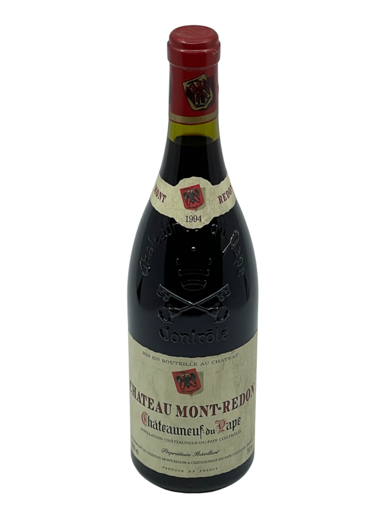 Rhône Châteauneuf du Pape Château Mont Redon appellation colline médaille concours internationaux Double magnum renommée prestigieux meilleurs domaine récompense viticole vin rouge vignoble finesse complexité capacité vieillissement génération tradition savoir-faire cuvée hectare rouge hommage cépage roi Grenache puissance terroir unique années millésime nez bouche attaque finale note arôme bouquet couleur robe reflets exceptionnelles mélange production limité rendement faible rareté caractère précieux unique fruit parcelle soin sélection qualité supérieure framboise cerise réglisse épice enrobage finesse évasion harmonie parfaite générosité
