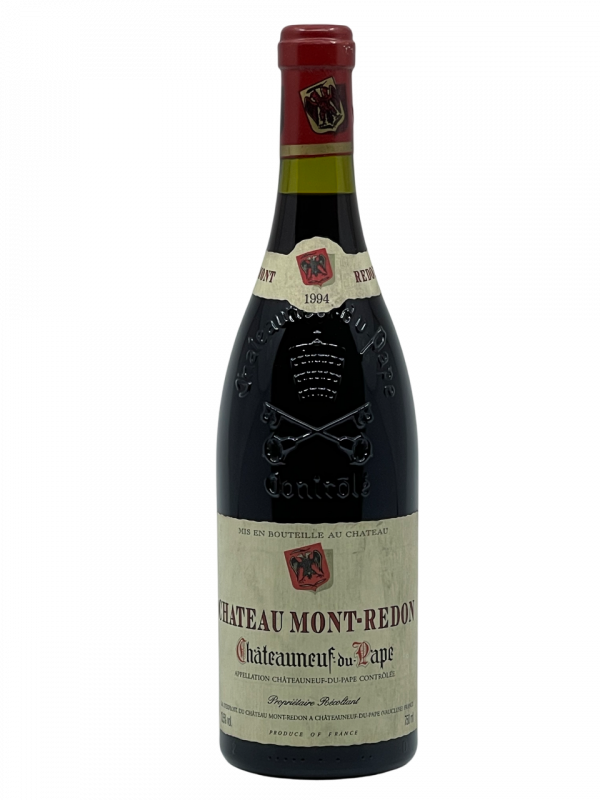 Rhône Châteauneuf du Pape Château Mont Redon appellation colline médaille concours internationaux Double magnum renommée prestigieux meilleurs domaine récompense viticole vin rouge vignoble finesse complexité capacité vieillissement génération tradition savoir-faire cuvée hectare rouge hommage cépage roi Grenache puissance terroir unique années millésime nez bouche attaque finale note arôme bouquet couleur robe reflets exceptionnelles mélange production limité rendement faible rareté caractère précieux unique fruit parcelle soin sélection qualité supérieure framboise cerise réglisse épice enrobage finesse évasion harmonie parfaite générosité