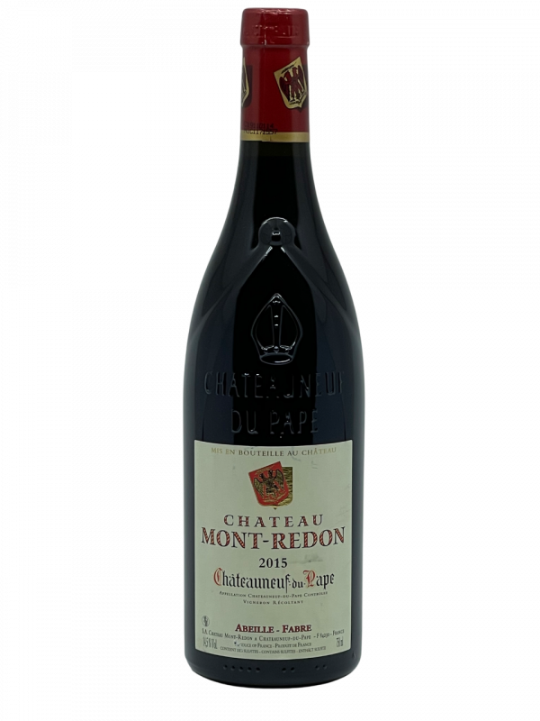 Rhône Châteauneuf du Pape Château Mont Redon appellation colline médaille concours internationaux Double magnum renommée prestigieux meilleurs domaine récompense viticole vin rouge vignoble finesse complexité capacité vieillissement génération tradition savoir-faire cuvée hectare rouge hommage cépage roi Grenache puissance terroir unique années millésime nez bouche attaque finale note arôme bouquet couleur robe reflets exceptionnelles mélange production limité rendement faible rareté caractère précieux unique fruit parcelle soin sélection qualité supérieure framboise cerise réglisse épice enrobage finesse évasion harmonie parfaite générosité
