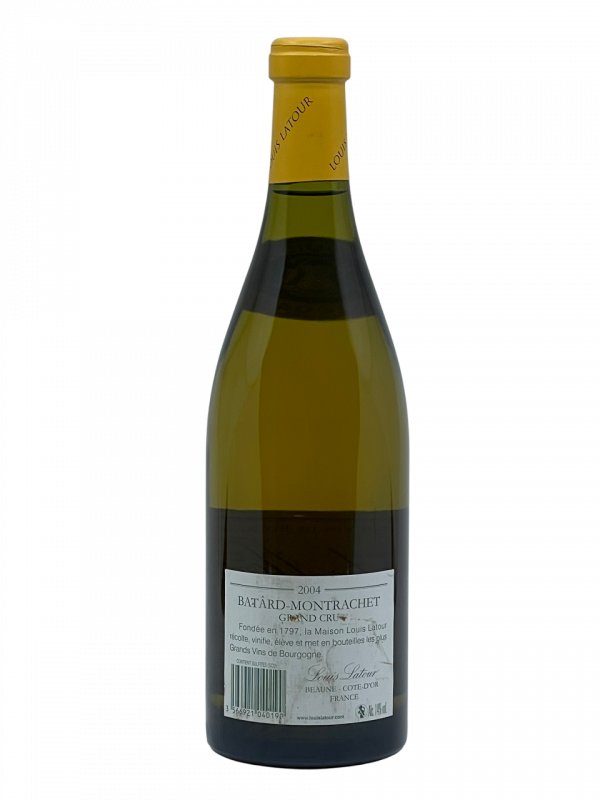 Bourgogne Bâtard Montrachet Grand Cru appellation climat Maison louis latour propriété domaine superficie hectare viticole vigne vin blanc tradition savoir-faire ancestral innovation style reconnaissance réputation mondiale maîtrise cépage chardonnay puligny montrachet chassagne montrachet millésime nez bouche attaque finale note arôme bouquet palais palette aromatique couleur robe reflets brillant floral vanille fumé grillé ample généreuse amande fruit tension finale