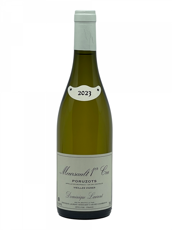 Bourgogne Meursault Premier Cru Poruzots appellation climat terroir domaine Dominique Laurent côte de beaune côte de nuit Vosne Romanée propriété négoce exploitation superficie hectare vigne vin blanc magnifique millésime nez bouche attaque finale note arôme bouquet palais palette aromatique couleur robe reflets agrume fruit sec amande noisette vanille jaune ronde opulente fraîche fleur blanche délicate persistance matière ample soyeux belle acidité
