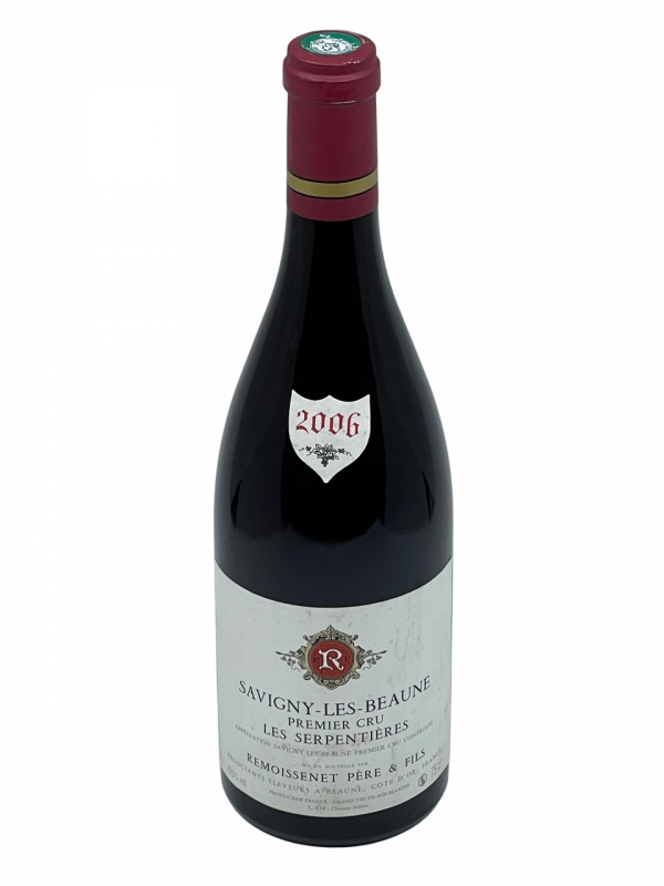 Bourgogne savigny lès beaune les serpentières appellation climat domaine maison remoissenet père & fils côte de nuits tradition passion collection rare ancien trésor vigne histoire terroir millésime connaisseur grand cru vignoble vin rouge cépage pinot noir millésime nez bouche attaque finale note arôme bouquet palais palette aromatique couleur robe reflets calcaire vigoureux corsé charpenté structuré équilibré long bouche garde maturité sensuelle racée robe pourpre brillant intense arômes cerise cassis fraises fruits rouges compoté cuir truffe fourrure gibier ferme capiteux vieillissement