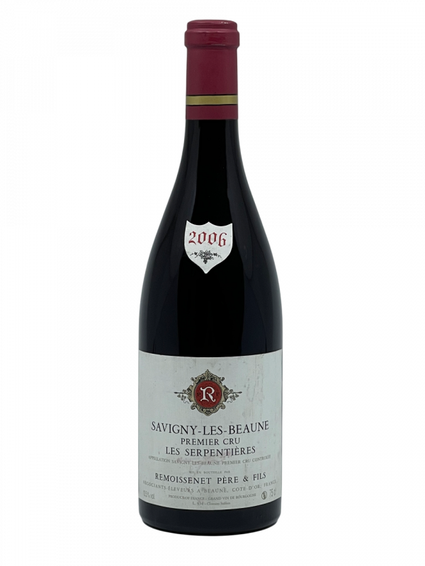 Bourgogne savigny lès beaune les serpentières appellation climat domaine maison remoissenet père & fils côte de nuits tradition passion collection rare ancien trésor vigne histoire terroir millésime connaisseur grand cru vignoble vin rouge cépage pinot noir millésime nez bouche attaque finale note arôme bouquet palais palette aromatique couleur robe reflets calcaire vigoureux corsé charpenté structuré équilibré long bouche garde maturité sensuelle racée robe pourpre brillant intense arômes cerise cassis fraises fruits rouges compoté cuir truffe fourrure gibier ferme capiteux vieillissement