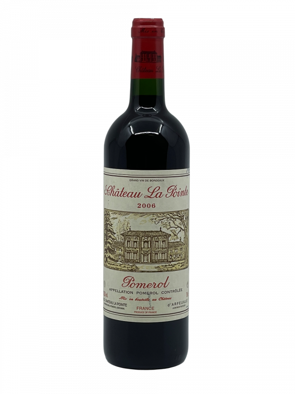 Bordeaux Pomerol rive droite Château La Pointe ancienne propriété vignoble viticole vigne vin rouge qualité finesse reconnaissance unanime mosaïque cru prestigieux expression terroir exception millésime nez bouche attaque finale note arôme bouquet palais palette aromatique couleur robe reflets violets profond pur fruits noirs épice suave ronde juteuse dense structure tanin fraîche aérienne cépage cabernet franc persistance complexité