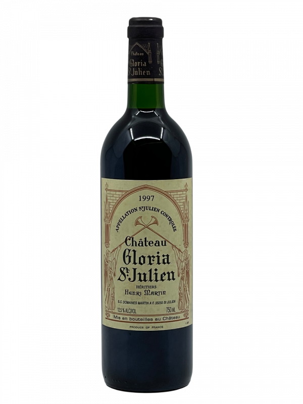 Bordeaux Gironde Saint Julien Château Gloria Margaux Pauillac vignoble vigne vin rouge création unique Henri Martin Grand cru Classé 1855 terroir origine qualité mondial reconnaissance domaine culture vinification renommé assemblage cépage cabernet sauvignon merlot cabernet franc petit verdot réputation tendresse féminité puissance équilibre parfait rondeur gracieuse fruit délicatesse robustesse millésime harmonie remarquable finesse arôme élégant nuance fruits rouges sous-bois tanin belle sève richesse généreuse