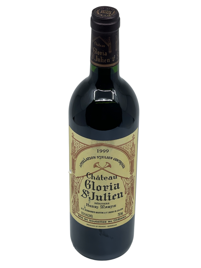 Bordeaux Gironde Saint Julien Château Gloria Margaux Pauillac vignoble vigne vin rouge création unique Henri Martin Grand cru Classé 1855 terroir origine qualité mondial reconnaissance domaine culture vinification renommé assemblage cépage cabernet sauvignon merlot cabernet franc petit verdot réputation tendresse féminité puissance équilibre parfait rondeur gracieuse fruit délicatesse robustesse millésime harmonie remarquable finesse arôme élégant nuance fruits rouges sous-bois tanin belle sève richesse généreuse
