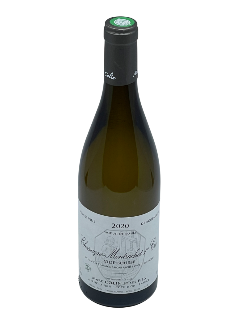 Bourgogne Chassagne Montrachet Premier Cru Vide Bourse appellation climat Domaine Marc Colin Puligny Bâtard Montrachet propriété mythique identité cuvée rare prestigieux précision justesse impressionnant vignoble vigne vin blanc réputation vinification chardonnay cépage millésime nez bouche attaque finale note arôme bouquet palais palette aromatique couleur robe reflets élégance voluptueuse amande prune reine claude violette torréfiée pierre jasmin miel acacia délicat encens agrume citron fruits jaunes équilibre noblesse densité ampleur veloutée saveur noyau beurré gras énergie saline tension épicée intensité papille persistance phénoménal collector