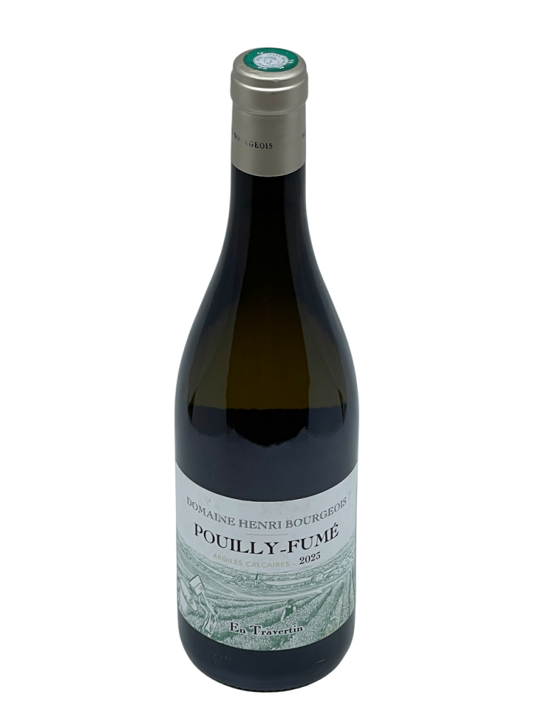 Loire Pouilly Fumé En Travertin appellation climat coteau Val de Loire Henri Bourgeois domaine famille génération célèbre vin blanc vigne vinification expression fondation pureté terroir sélection parcelle raisin millésime nez bouche attaque finale note arôme bouquet palais couleur robe reflets aromatique finesse cépage sauvignon complexe séduisant florale fumée fruité persistance charmeur flatteur harmonieux typicité élégance rondeur
