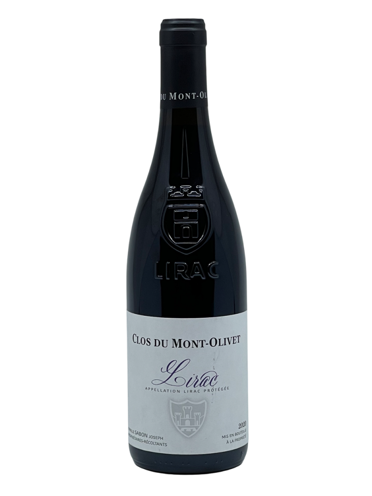 Rhône Lirac appellation Châteauneuf du Pape Clos du Mont Olivet famille sabon génération succession tradition savoir-faire propriété domaine vignoble vigne vin rouge superficie hectare millésime nez bouche attaque finale note arôme bouquet palais palette aromatique couleur robe reflets rubis pourpre profond cerise mûr kirsch poivre épices équilibré fraîche gourmand structuré tanin fin maîtrise longueur framboise garrigue envoûtante