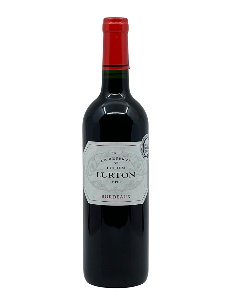 Bordeaux appellation Lucien Lurton réserve château bonnet vignobles vignes vins rouges empire bordelais tradition génération succession connaissance savoir-faire cépage assemblage merlot cabernet sauvignon millésime nez bouche attaque finale note arôme bouquet palais palette aromatique couleur robe reflets expressif complexe fruits noirs épices cuir sous-bois attaque éclatant intense fruitée fin boisé palais ample dense solide généreux promesse avenir