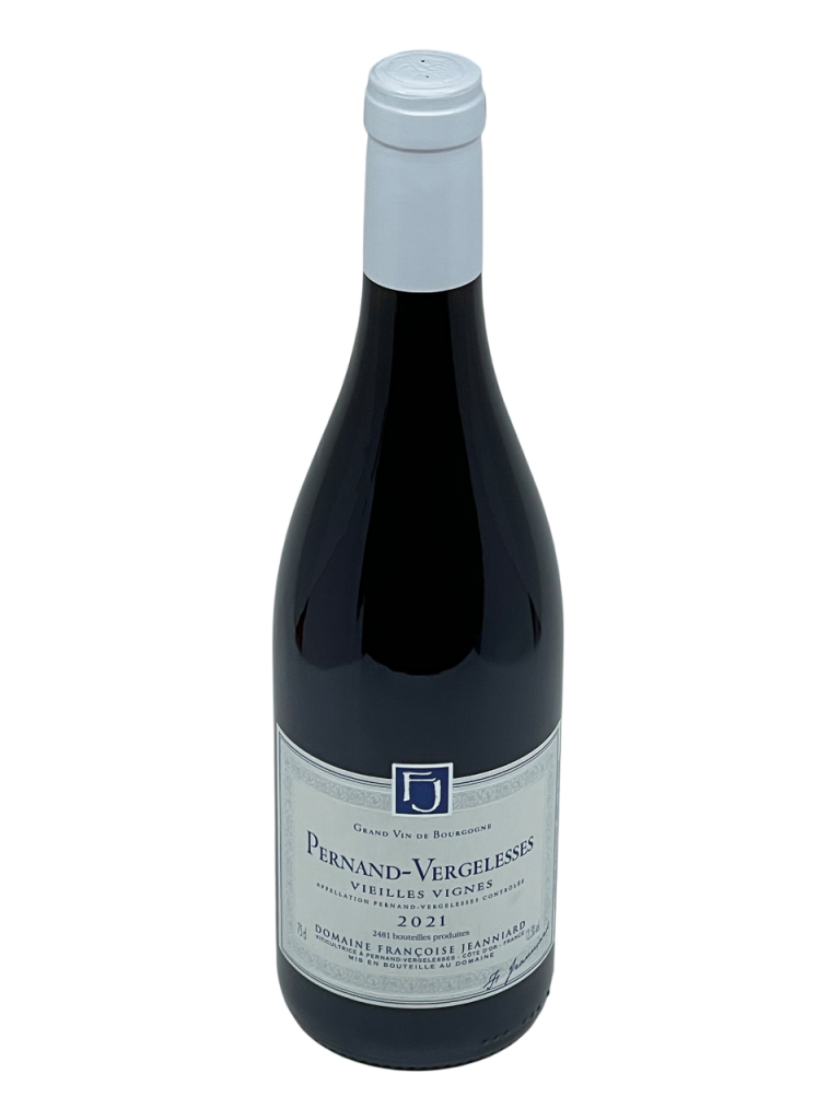Bourgogne Pernand Vergelesses appellation climat Aloxe Corton Côte de Beaune domaine Françoise Jeanniard familiale superficie parcelle exploitation hectare génération succession tradition savoir-faire lycée viticole université de la vigne et du vin rouge ambition respect terroir environnement naturel lune calendrier culture raisonnée millésime nez bouche attaque finale note arôme bouquet palais palette aromatique couleur robe reflets rubis violet délicat groseille framboise violette épice douce empyreumatique puissant structuré tanin vieillissement potentiel garde